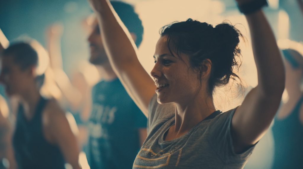 Groepssport in de sportschool helpt actief blijven zonder een hoog budget voor sportkosten.